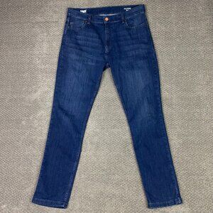 Mugsy Jeans Men's 38 x 34 Fultons Blue Stretch Straight Leg FLX3NFU